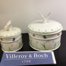 VILLEROY-BOCH -SCATOLE PORTA DOLCI IN PORCELLANA SERIE COLOURFUL SPING