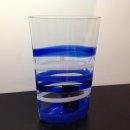 VASO MURANO  CARLO MORETI  PARTICOLARE ED IMPORTANTE LA SUA FORMA OVALE