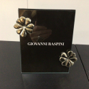 GIOVANNI RASPINI-PORTA RITRATTO CON CLIPS QUAFRIFOGLI