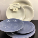 VILLEROY-BOCH. N. 12 PIATTI- 4 TRIS SCONTATI E.97,00