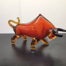 TORO IN VETRO SOFFIATO