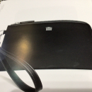 GIOVANNI RASPINI POUCH IN PELLE LISCIA O GOFFRATA